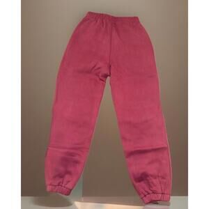 comfort minimalist straight leg sweatpants Colour Berry Size M Oversized New